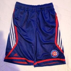 Adidas Blue and Red Kids Shorts